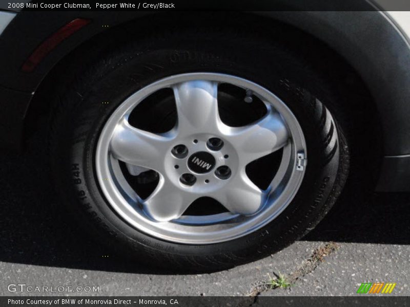 Pepper White / Grey/Black 2008 Mini Cooper Clubman