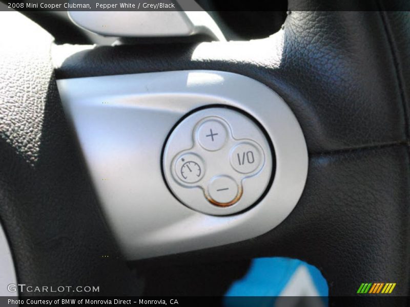 Pepper White / Grey/Black 2008 Mini Cooper Clubman