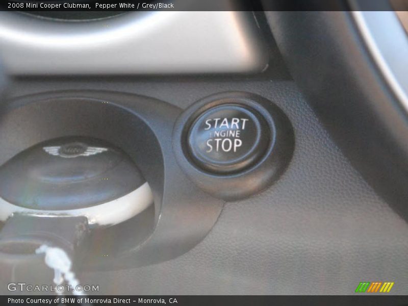 Pepper White / Grey/Black 2008 Mini Cooper Clubman