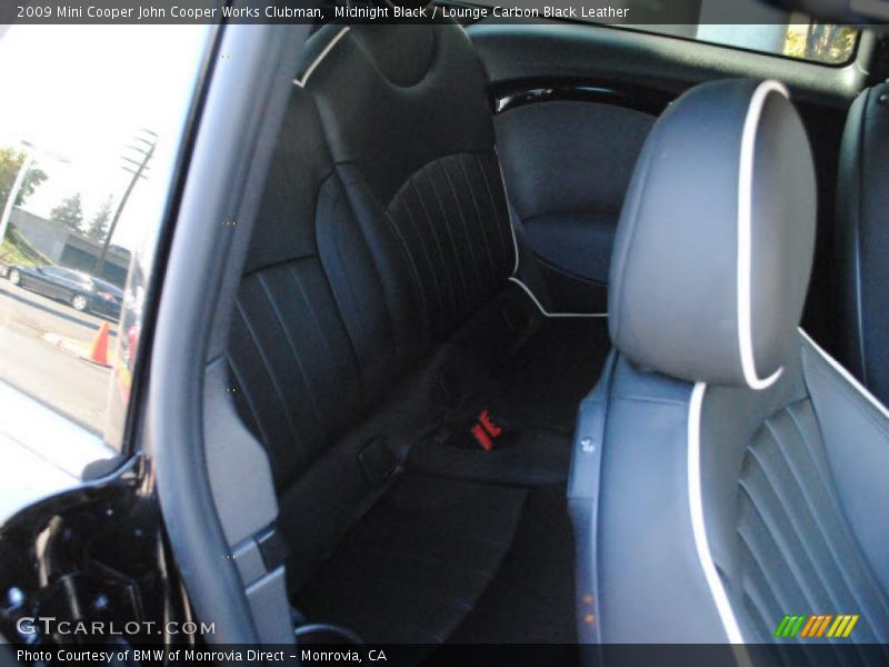 Midnight Black / Lounge Carbon Black Leather 2009 Mini Cooper John Cooper Works Clubman
