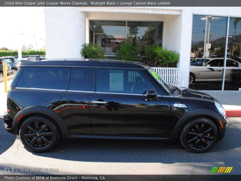 Midnight Black / Lounge Carbon Black Leather 2009 Mini Cooper John Cooper Works Clubman
