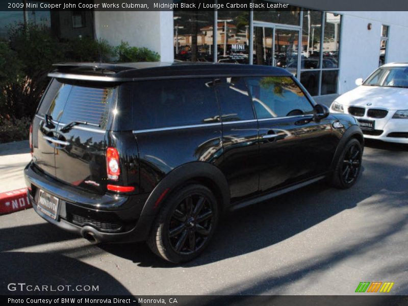 Midnight Black / Lounge Carbon Black Leather 2009 Mini Cooper John Cooper Works Clubman