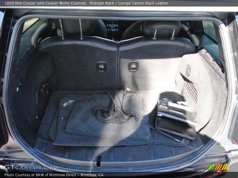  2009 Cooper John Cooper Works Clubman Trunk