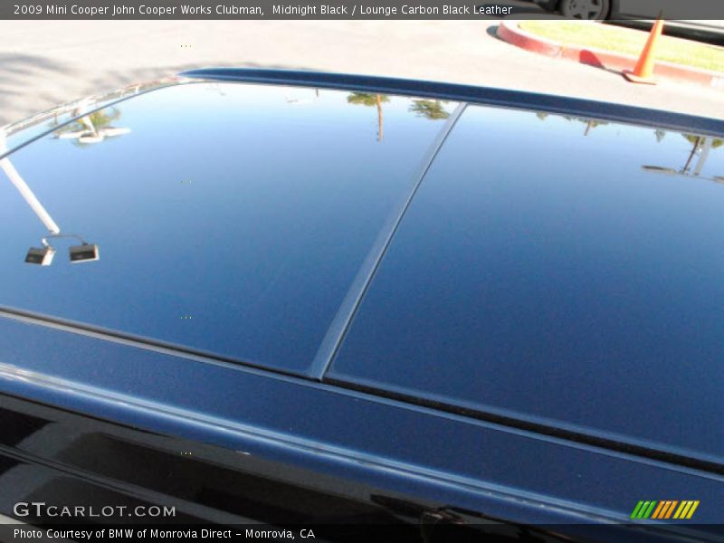 Midnight Black / Lounge Carbon Black Leather 2009 Mini Cooper John Cooper Works Clubman
