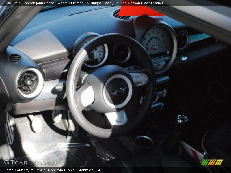 Midnight Black / Lounge Carbon Black Leather 2009 Mini Cooper John Cooper Works Clubman