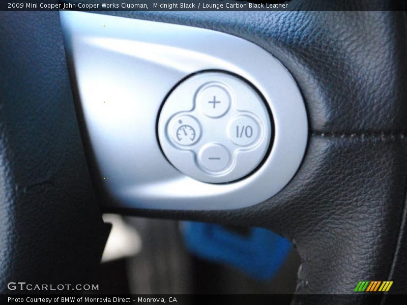 Midnight Black / Lounge Carbon Black Leather 2009 Mini Cooper John Cooper Works Clubman
