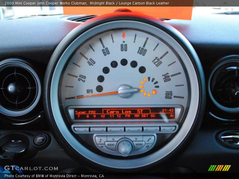  2009 Cooper John Cooper Works Clubman John Cooper Works Clubman Gauges