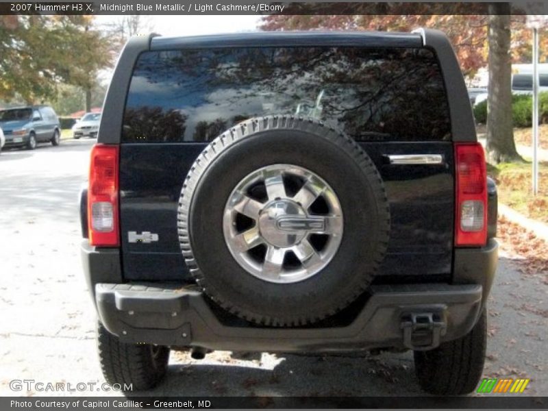 Midnight Blue Metallic / Light Cashmere/Ebony 2007 Hummer H3 X