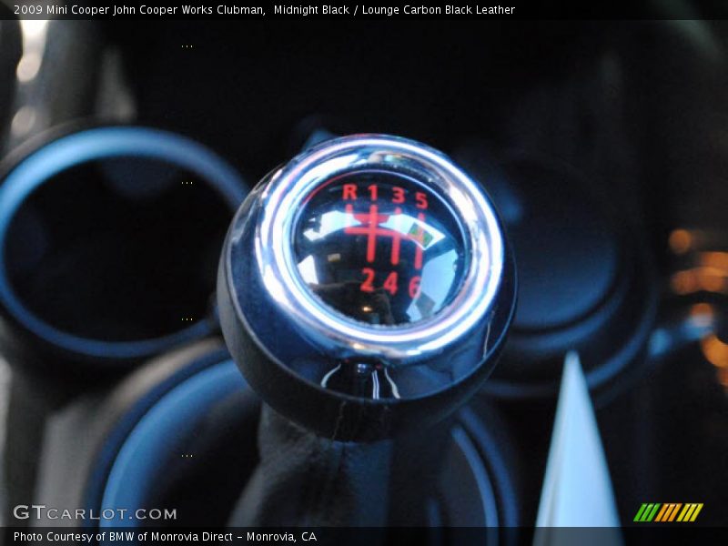  2009 Cooper John Cooper Works Clubman 6 Speed Manual Shifter