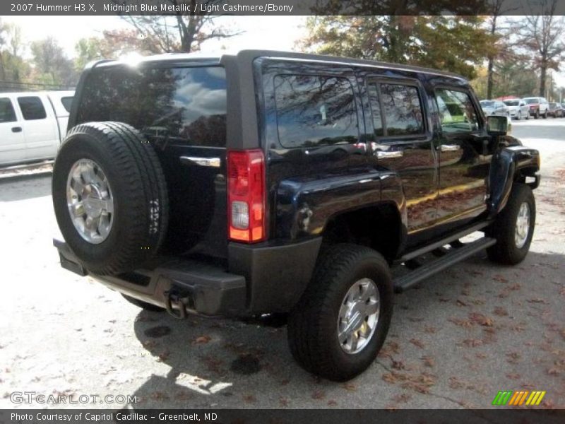 Midnight Blue Metallic / Light Cashmere/Ebony 2007 Hummer H3 X