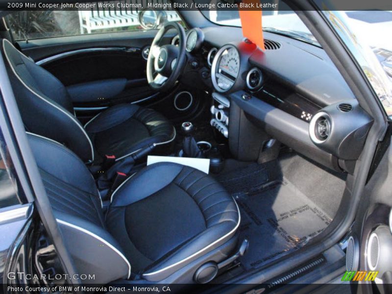  2009 Cooper John Cooper Works Clubman Lounge Carbon Black Leather Interior