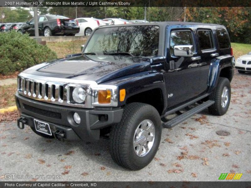 2007 H3 X Midnight Blue Metallic