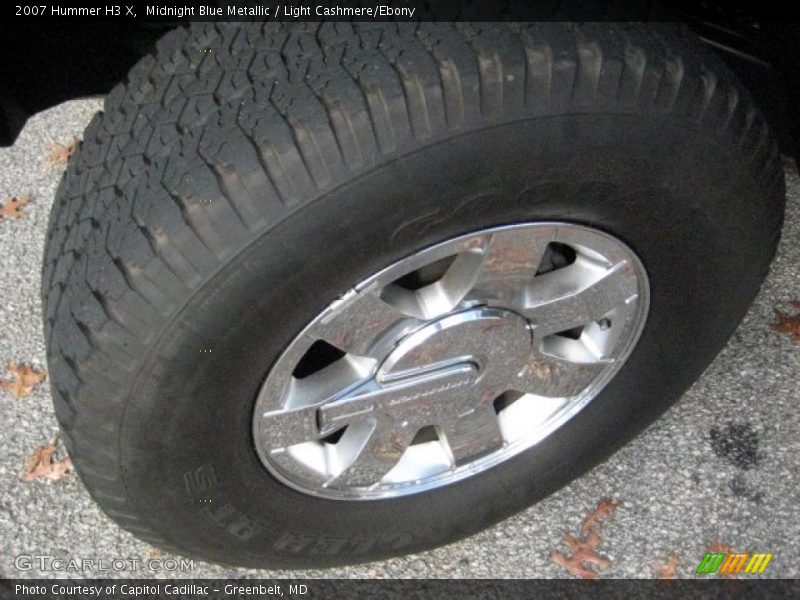 Midnight Blue Metallic / Light Cashmere/Ebony 2007 Hummer H3 X