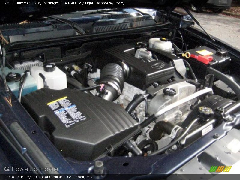 Midnight Blue Metallic / Light Cashmere/Ebony 2007 Hummer H3 X