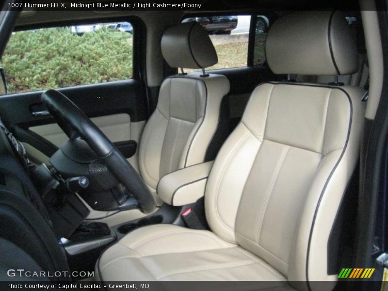  2007 H3 X Light Cashmere/Ebony Interior