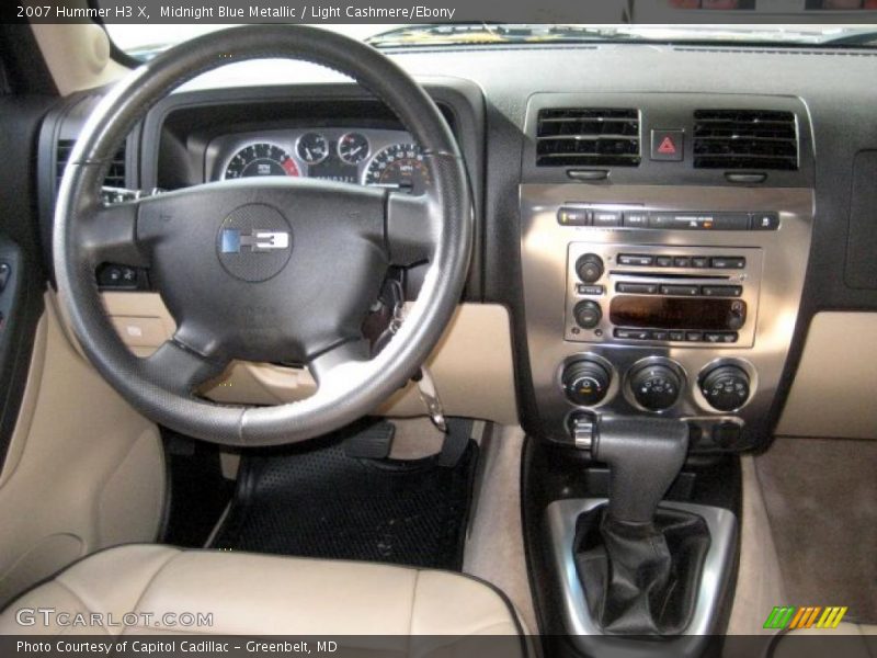 Dashboard of 2007 H3 X