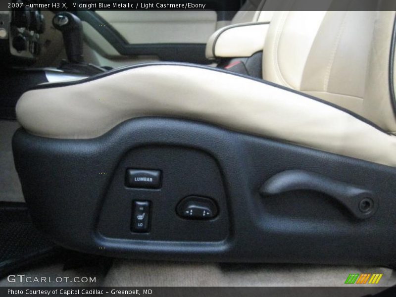 Midnight Blue Metallic / Light Cashmere/Ebony 2007 Hummer H3 X