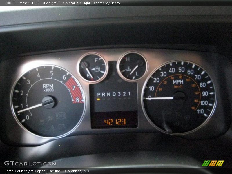  2007 H3 X X Gauges