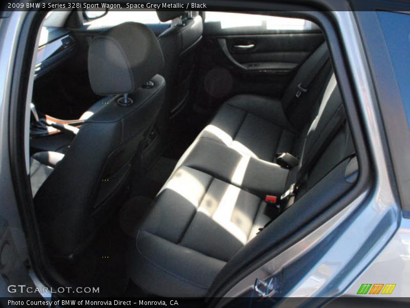 Space Grey Metallic / Black 2009 BMW 3 Series 328i Sport Wagon