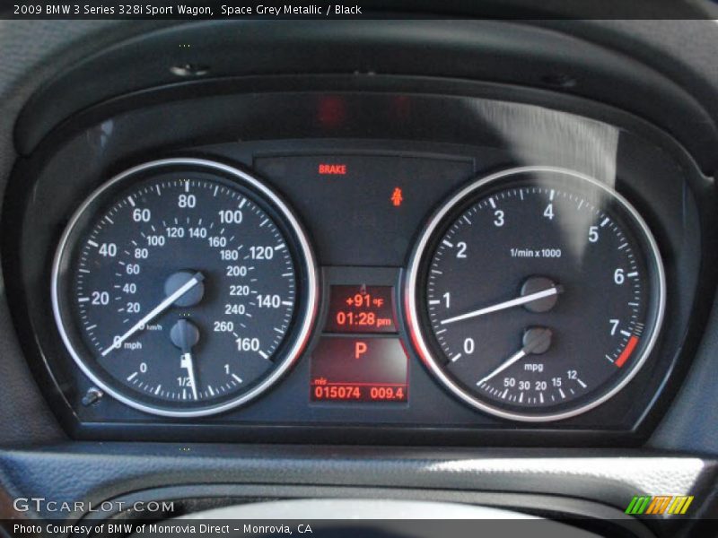  2009 3 Series 328i Sport Wagon 328i Sport Wagon Gauges