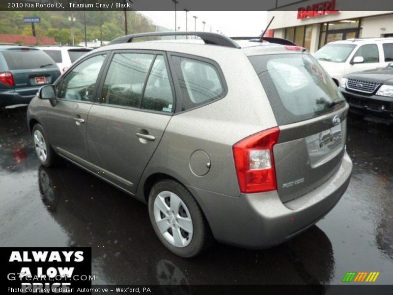 Titanium Gray / Black 2010 Kia Rondo LX