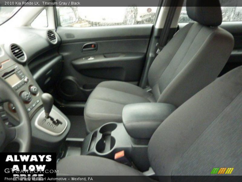 Titanium Gray / Black 2010 Kia Rondo LX