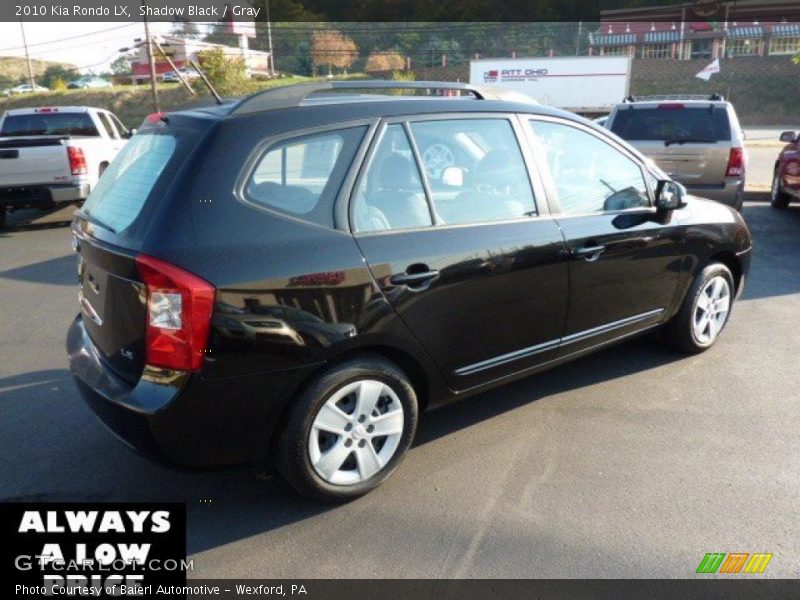 Shadow Black / Gray 2010 Kia Rondo LX