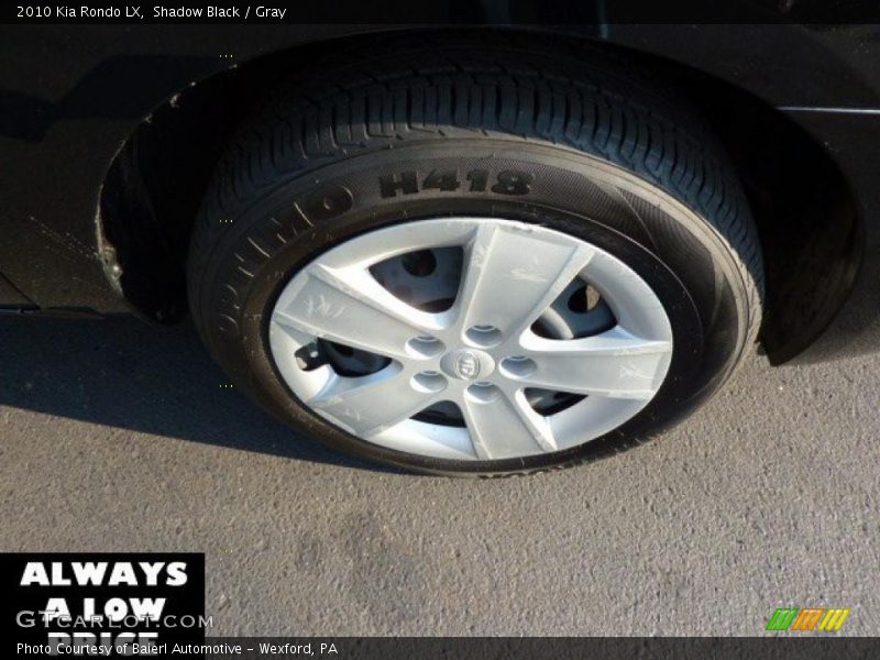 Shadow Black / Gray 2010 Kia Rondo LX