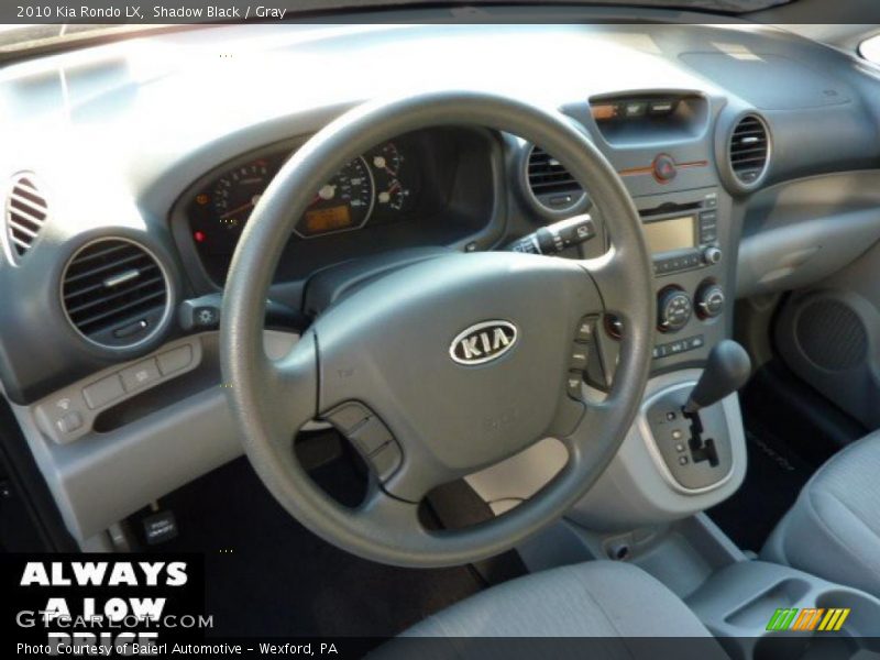 Shadow Black / Gray 2010 Kia Rondo LX