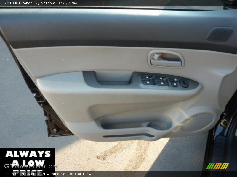 Shadow Black / Gray 2010 Kia Rondo LX