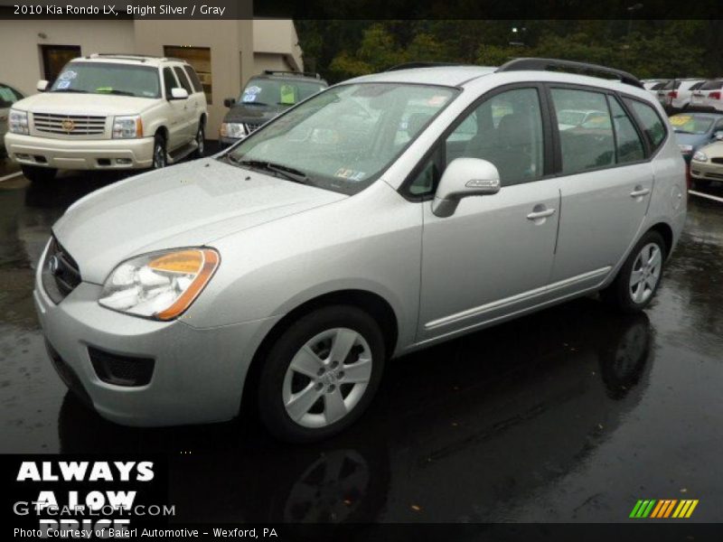 Bright Silver / Gray 2010 Kia Rondo LX