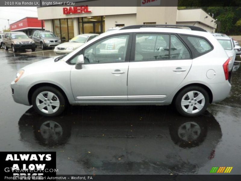 Bright Silver / Gray 2010 Kia Rondo LX