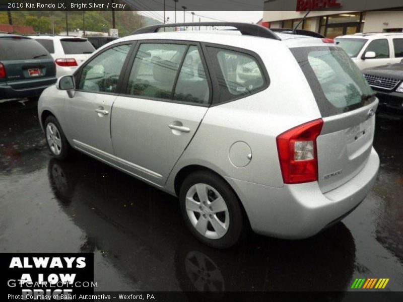 Bright Silver / Gray 2010 Kia Rondo LX
