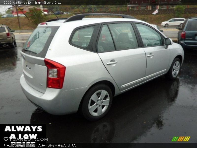 Bright Silver / Gray 2010 Kia Rondo LX