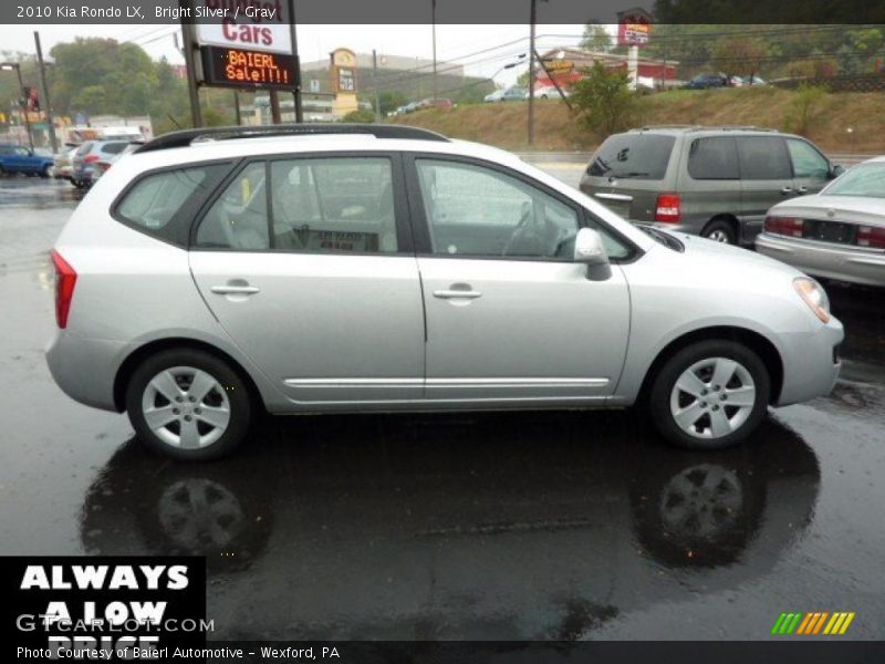 Bright Silver / Gray 2010 Kia Rondo LX