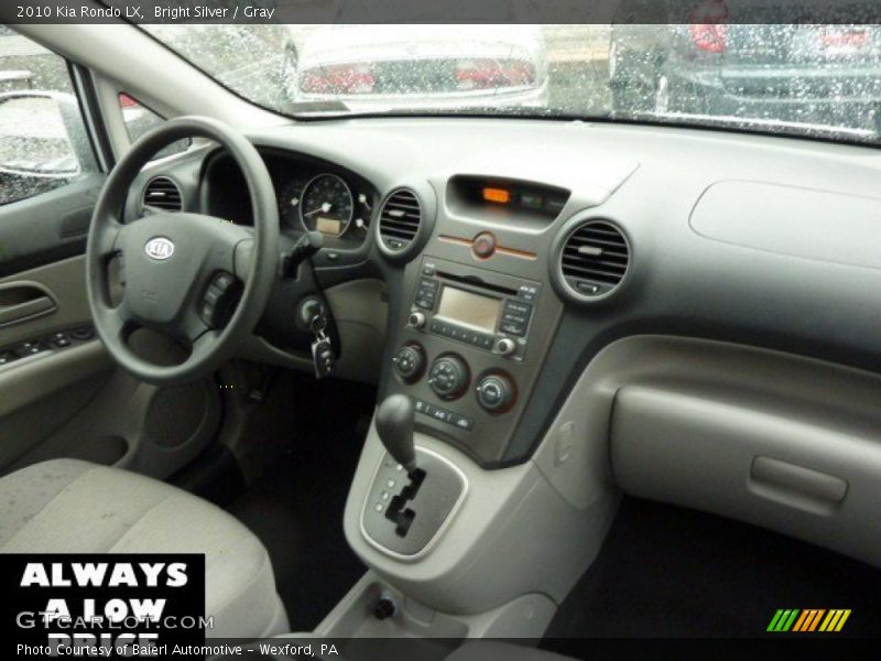 Bright Silver / Gray 2010 Kia Rondo LX