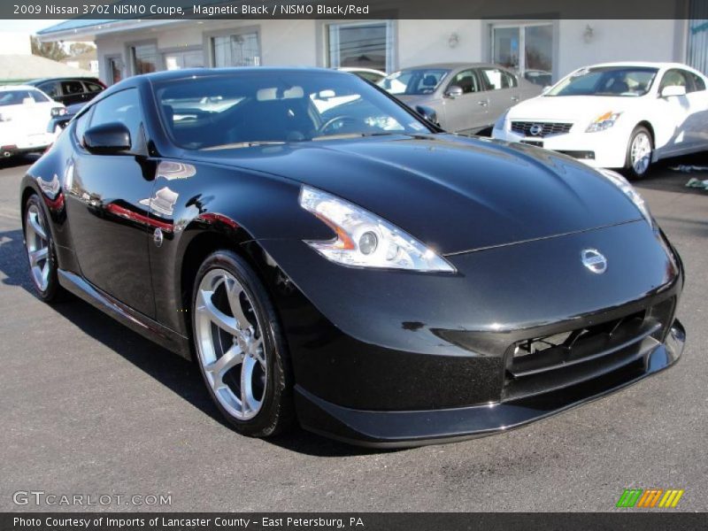Magnetic Black / NISMO Black/Red 2009 Nissan 370Z NISMO Coupe