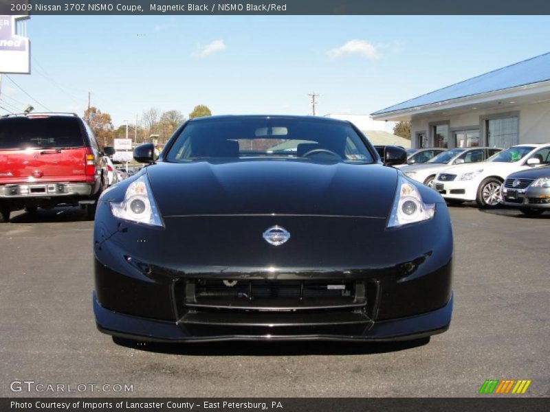 Magnetic Black / NISMO Black/Red 2009 Nissan 370Z NISMO Coupe
