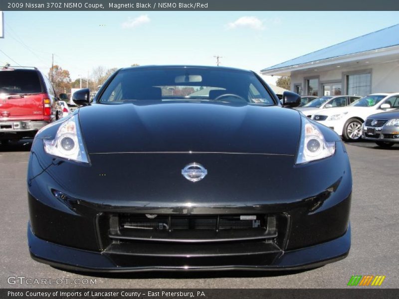 Magnetic Black / NISMO Black/Red 2009 Nissan 370Z NISMO Coupe