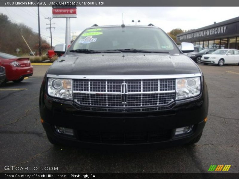 Black Clearcoat / Charcoal Black 2008 Lincoln MKX AWD