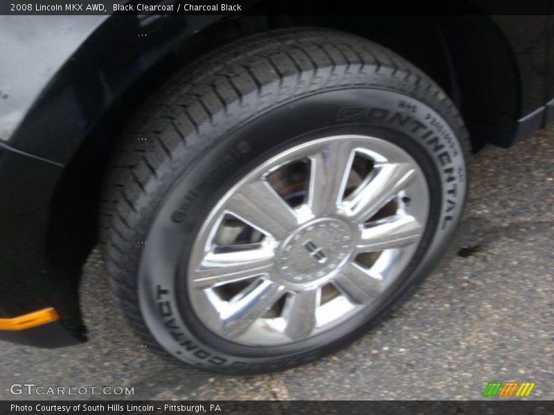 Black Clearcoat / Charcoal Black 2008 Lincoln MKX AWD