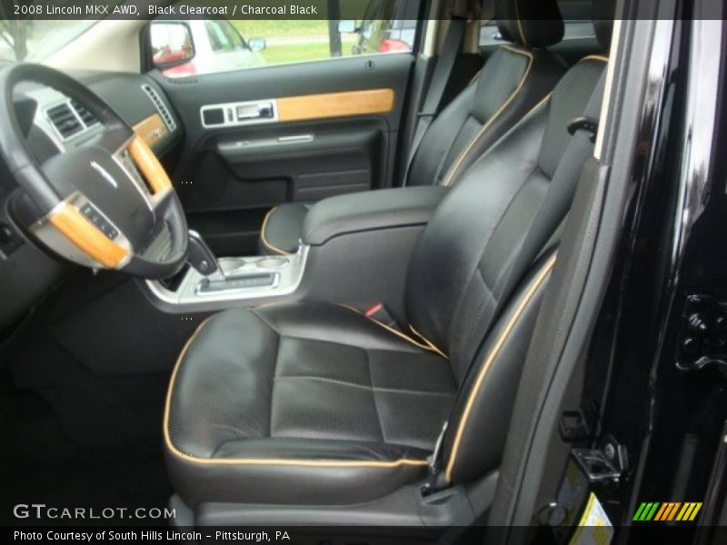  2008 MKX AWD Charcoal Black Interior