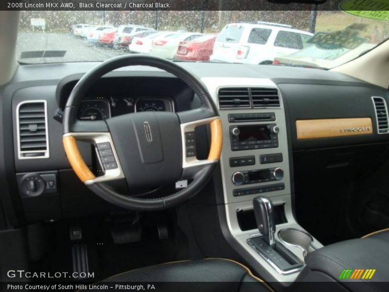  2008 MKX AWD Charcoal Black Interior
