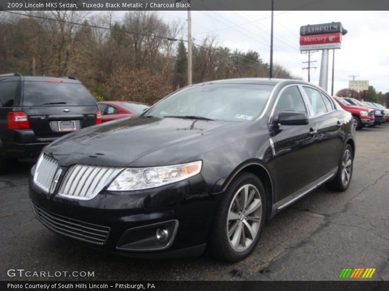 Tuxedo Black Metallic / Charcoal Black 2009 Lincoln MKS Sedan
