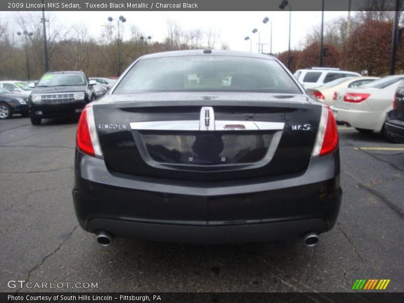 Tuxedo Black Metallic / Charcoal Black 2009 Lincoln MKS Sedan