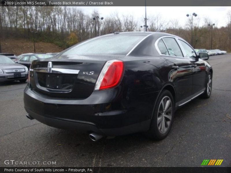 Tuxedo Black Metallic / Charcoal Black 2009 Lincoln MKS Sedan