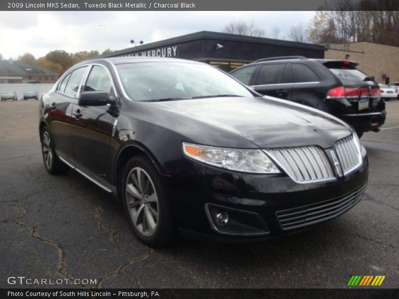 Tuxedo Black Metallic / Charcoal Black 2009 Lincoln MKS Sedan