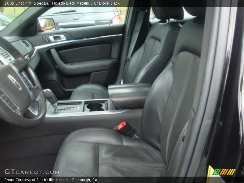  2009 MKS Sedan Charcoal Black Interior