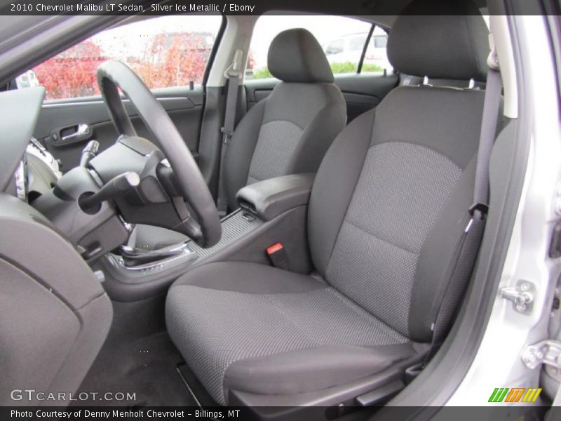 Silver Ice Metallic / Ebony 2010 Chevrolet Malibu LT Sedan