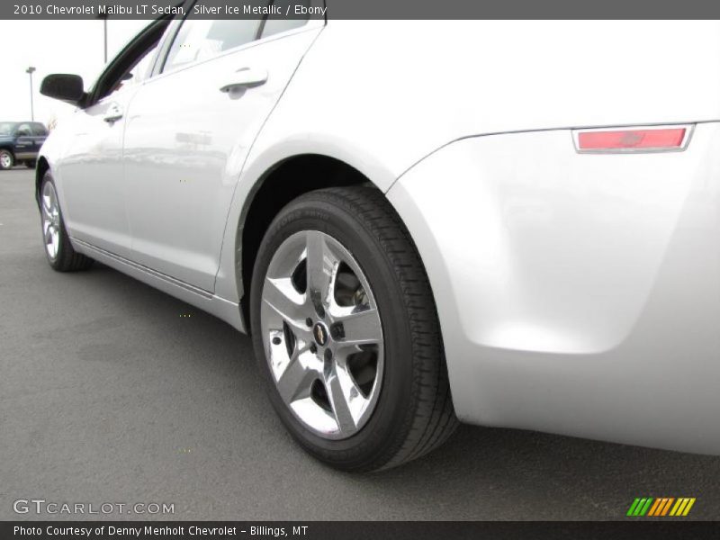 Silver Ice Metallic / Ebony 2010 Chevrolet Malibu LT Sedan